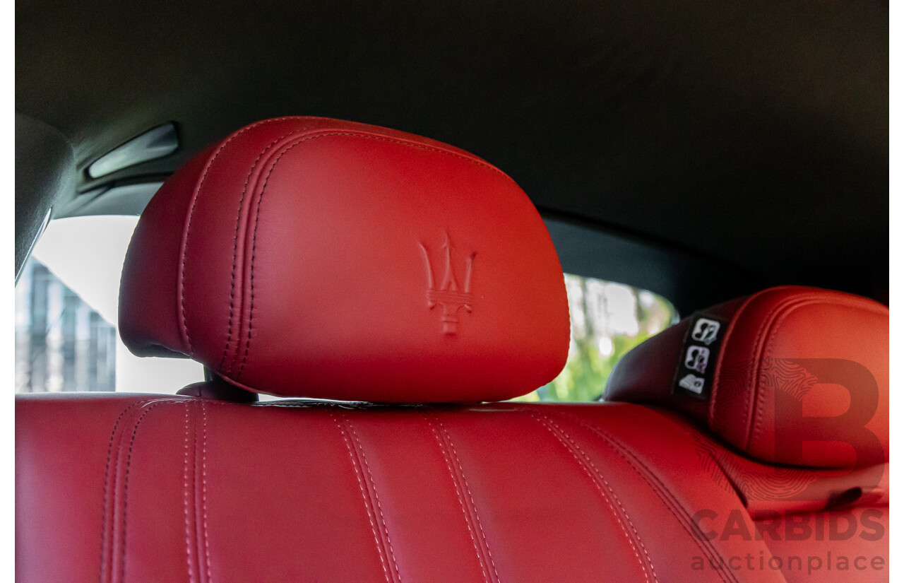 02/2017 Maserati Levante (AWD) M161 MY17 4d Wagon Nero Black Turbo Diesel V6 3.0L