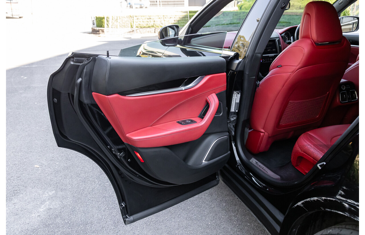 02/2017 Maserati Levante (AWD) M161 MY17 4d Wagon Nero Black Turbo Diesel V6 3.0L