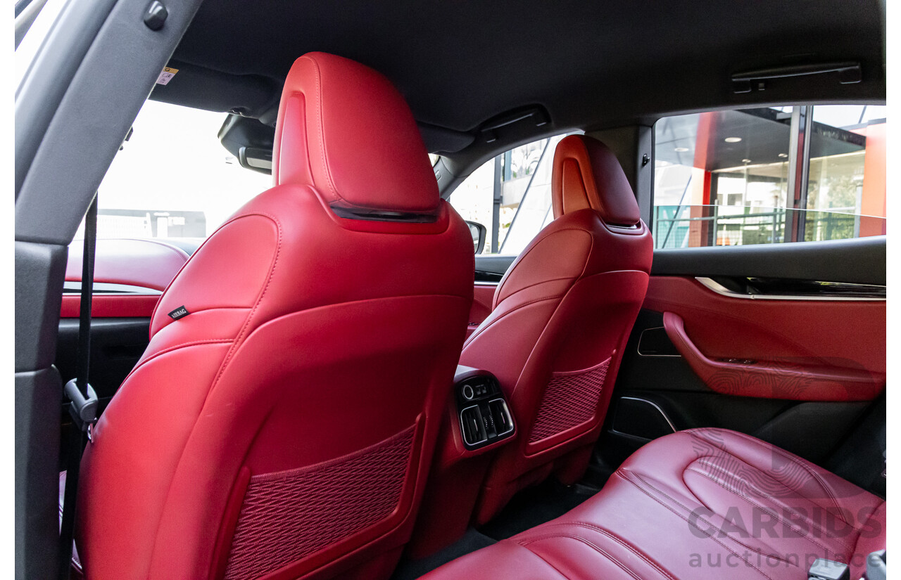 02/2017 Maserati Levante (AWD) M161 MY17 4d Wagon Nero Black Turbo Diesel V6 3.0L