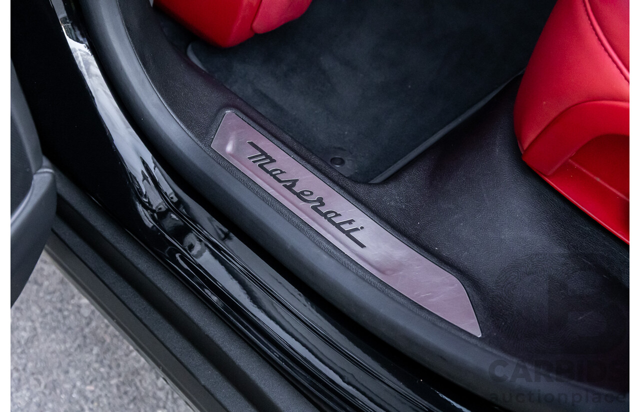 02/2017 Maserati Levante (AWD) M161 MY17 4d Wagon Nero Black Turbo Diesel V6 3.0L