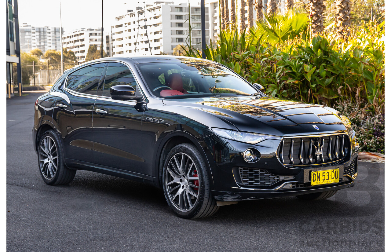 02/2017 Maserati Levante (AWD) M161 MY17 4d Wagon Nero Black Turbo Diesel V6 3.0L
