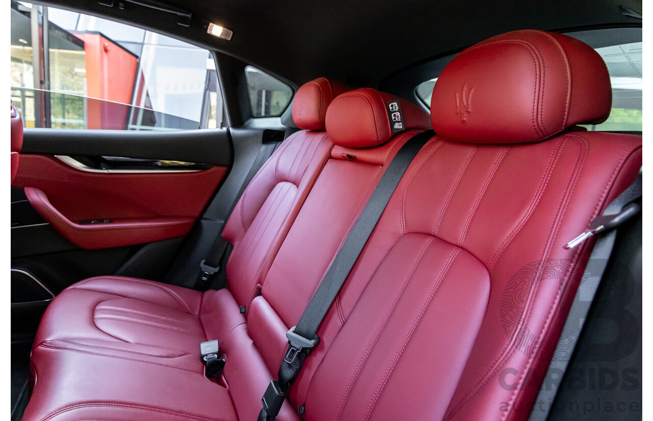 02/2017 Maserati Levante (AWD) M161 MY17 4d Wagon Nero Black Turbo Diesel V6 3.0L