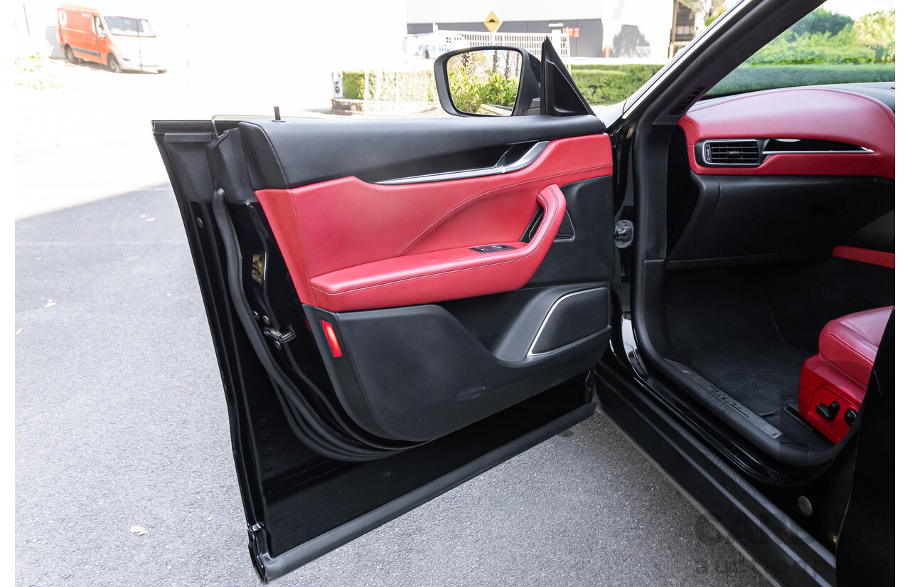 02/2017 Maserati Levante (AWD) M161 MY17 4d Wagon Nero Black Turbo Diesel V6 3.0L