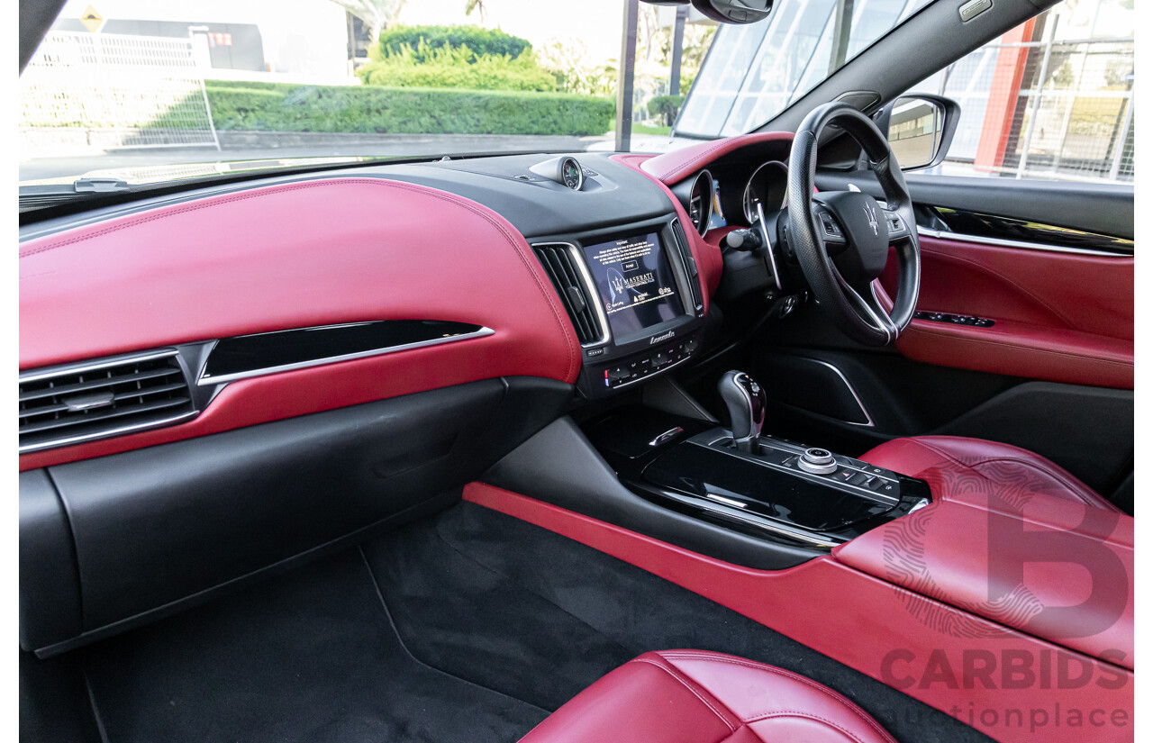 02/2017 Maserati Levante (AWD) M161 MY17 4d Wagon Nero Black Turbo Diesel V6 3.0L