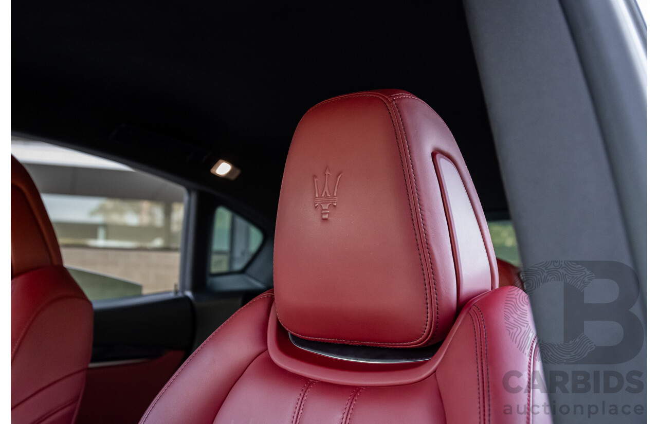 02/2017 Maserati Levante (AWD) M161 MY17 4d Wagon Nero Black Turbo Diesel V6 3.0L