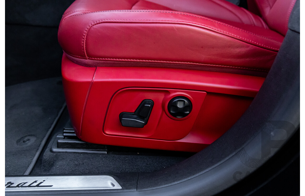 02/2017 Maserati Levante (AWD) M161 MY17 4d Wagon Nero Black Turbo Diesel V6 3.0L