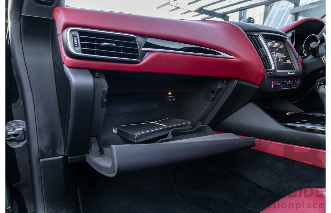 02/2017 Maserati Levante (AWD) M161 MY17 4d Wagon Nero Black Turbo Diesel V6 3.0L