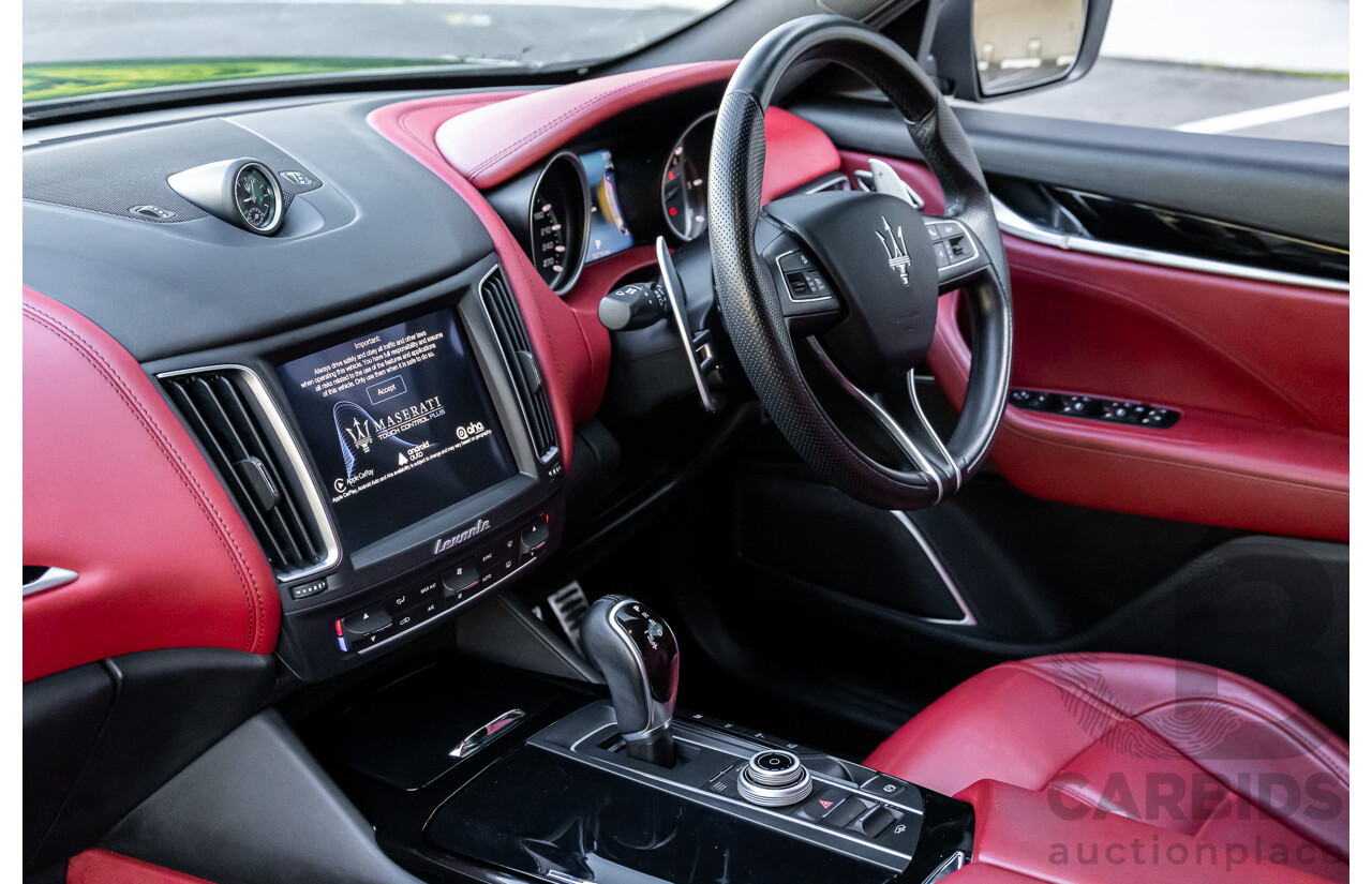 02/2017 Maserati Levante (AWD) M161 MY17 4d Wagon Nero Black Turbo Diesel V6 3.0L