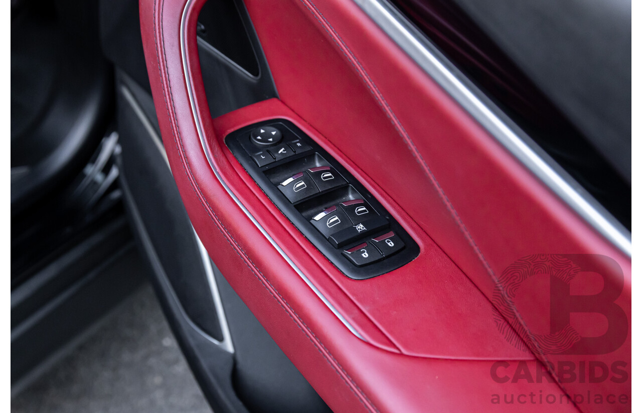 02/2017 Maserati Levante (AWD) M161 MY17 4d Wagon Nero Black Turbo Diesel V6 3.0L