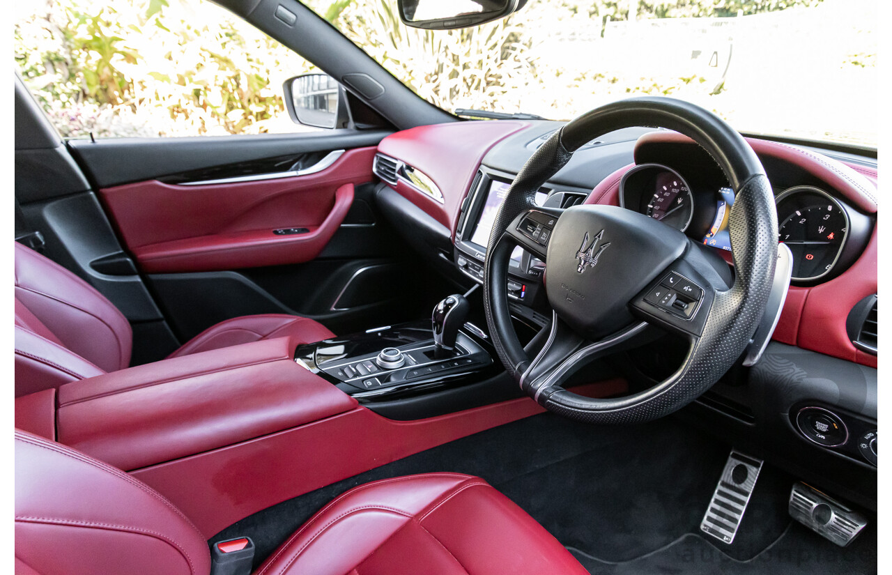 02/2017 Maserati Levante (AWD) M161 MY17 4d Wagon Nero Black Turbo Diesel V6 3.0L