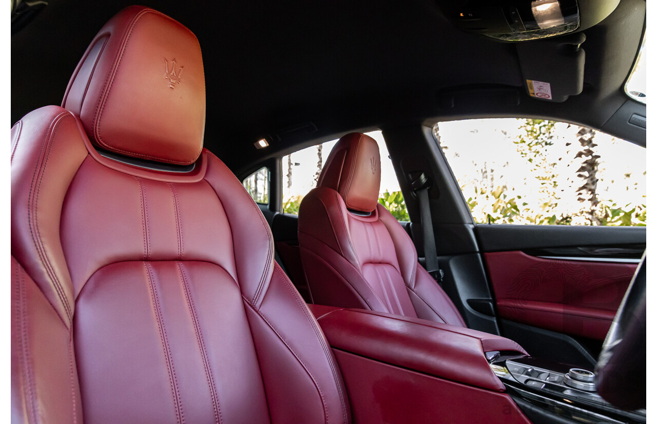 02/2017 Maserati Levante (AWD) M161 MY17 4d Wagon Nero Black Turbo Diesel V6 3.0L