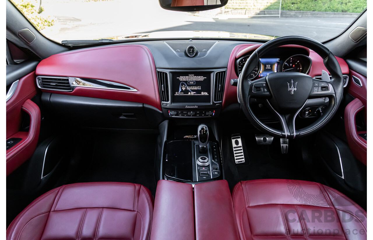 02/2017 Maserati Levante (AWD) M161 MY17 4d Wagon Nero Black Turbo Diesel V6 3.0L