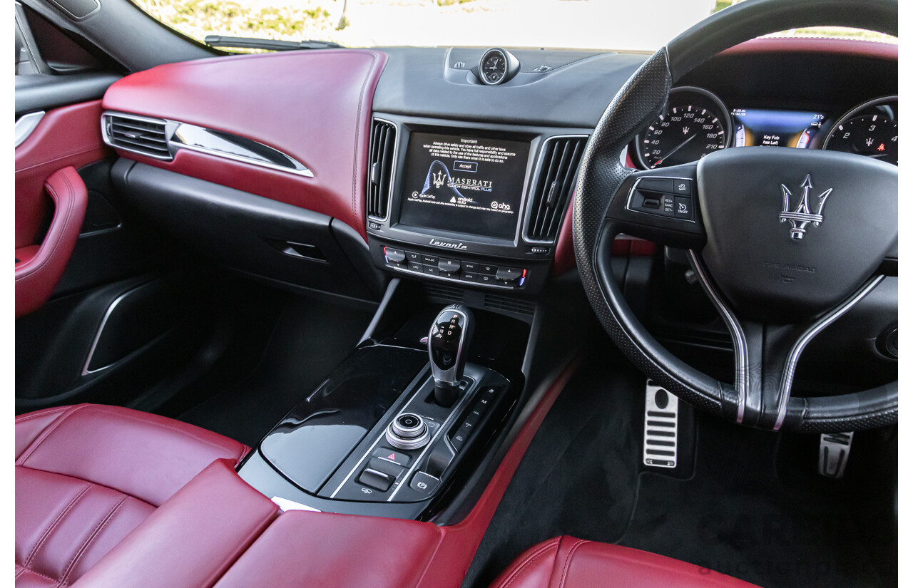 02/2017 Maserati Levante (AWD) M161 MY17 4d Wagon Nero Black Turbo Diesel V6 3.0L