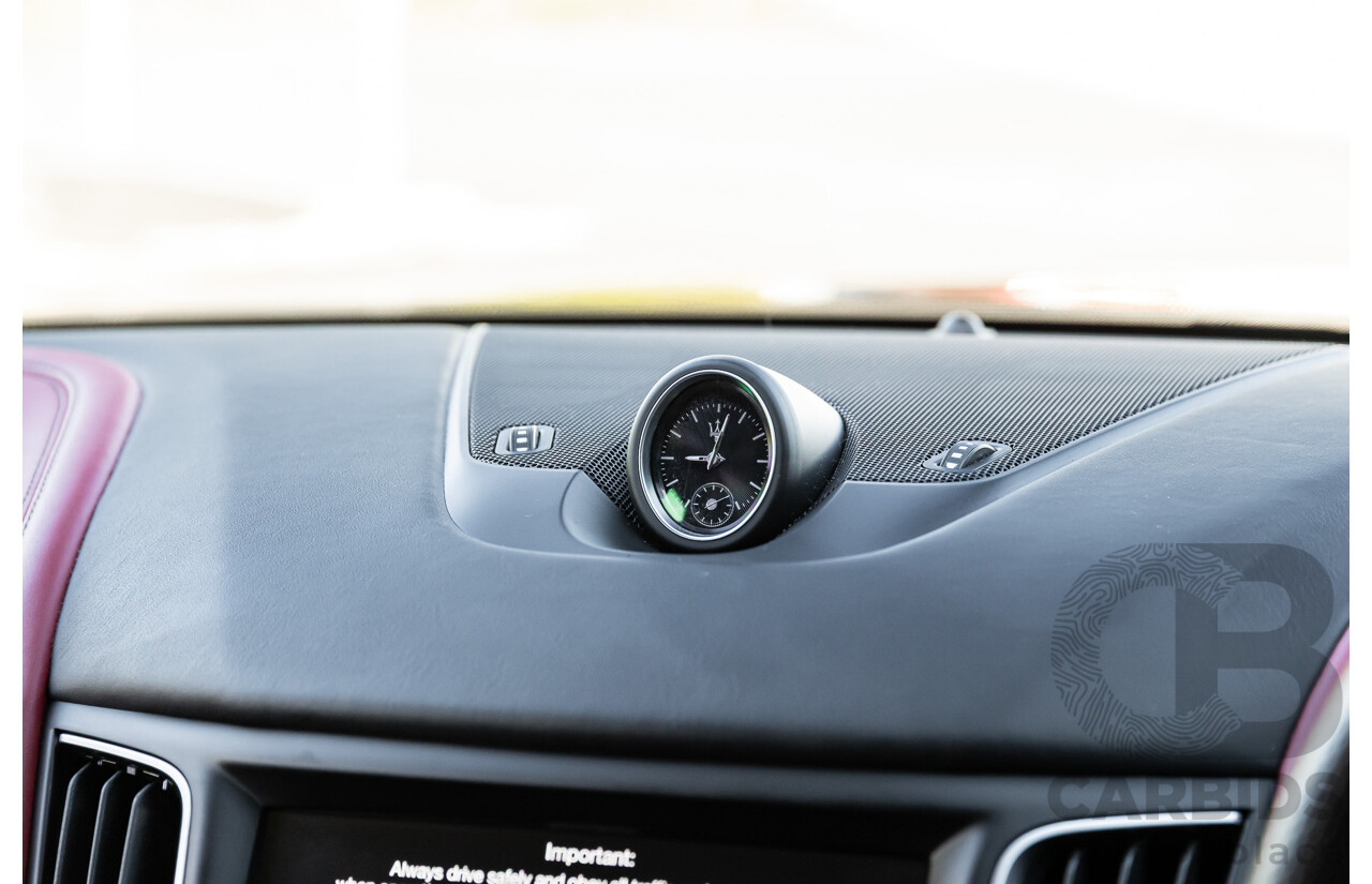 02/2017 Maserati Levante (AWD) M161 MY17 4d Wagon Nero Black Turbo Diesel V6 3.0L