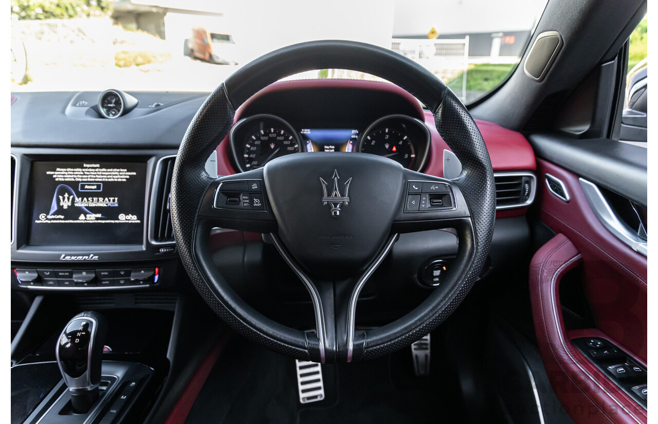 02/2017 Maserati Levante (AWD) M161 MY17 4d Wagon Nero Black Turbo Diesel V6 3.0L