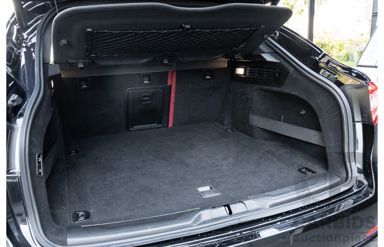 02/2017 Maserati Levante (AWD) M161 MY17 4d Wagon Nero Black Turbo Diesel V6 3.0L