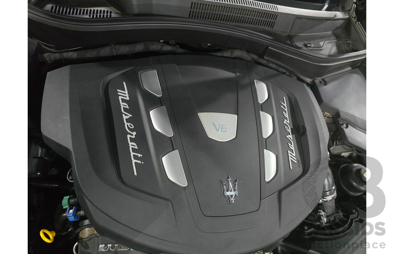 02/2017 Maserati Levante (AWD) M161 MY17 4d Wagon Nero Black Turbo Diesel V6 3.0L