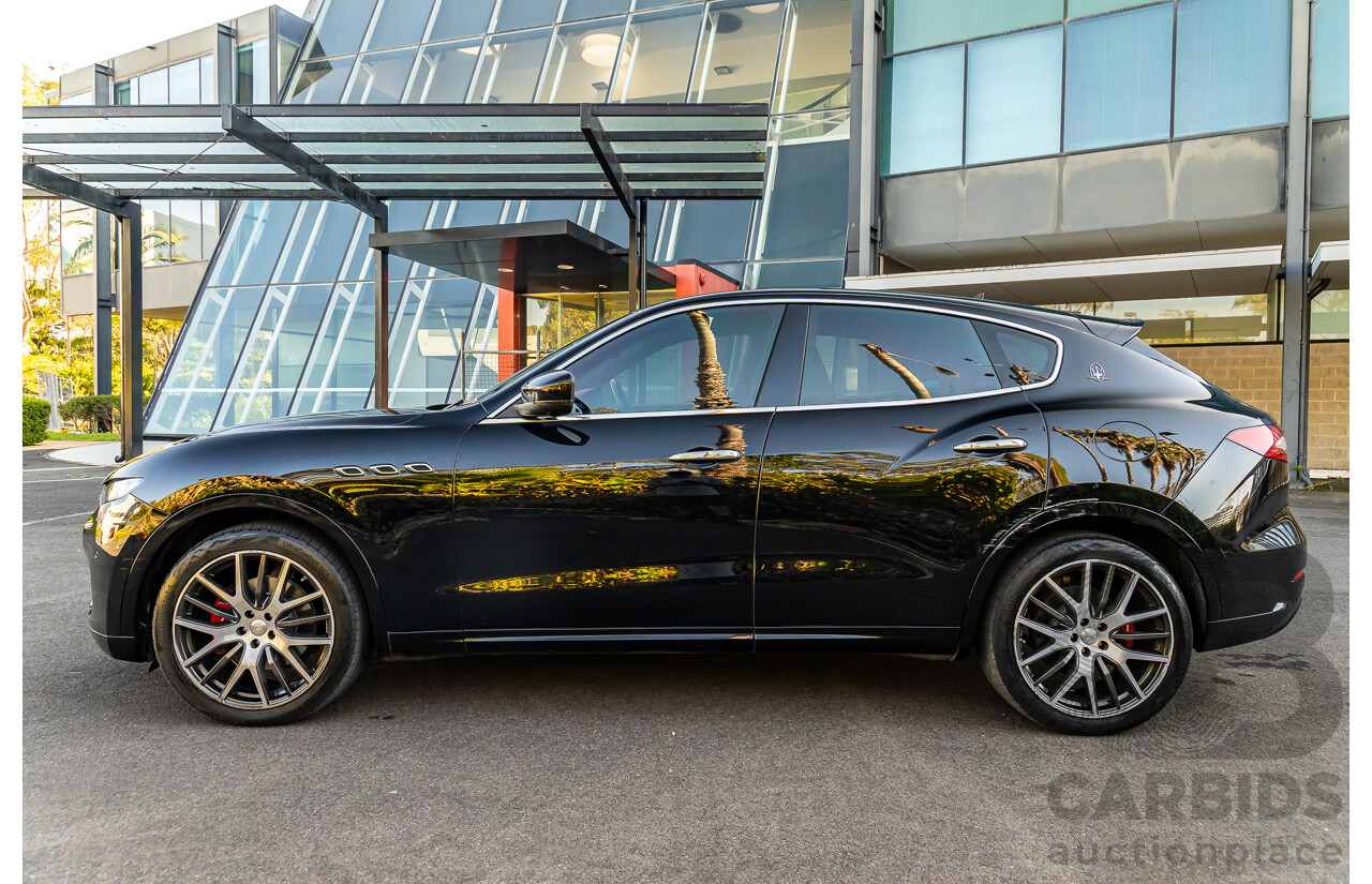 02/2017 Maserati Levante (AWD) M161 MY17 4d Wagon Nero Black Turbo Diesel V6 3.0L