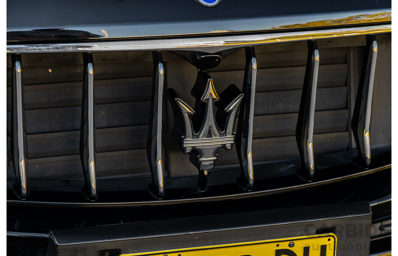 02/2017 Maserati Levante (AWD) M161 MY17 4d Wagon Nero Black Turbo Diesel V6 3.0L