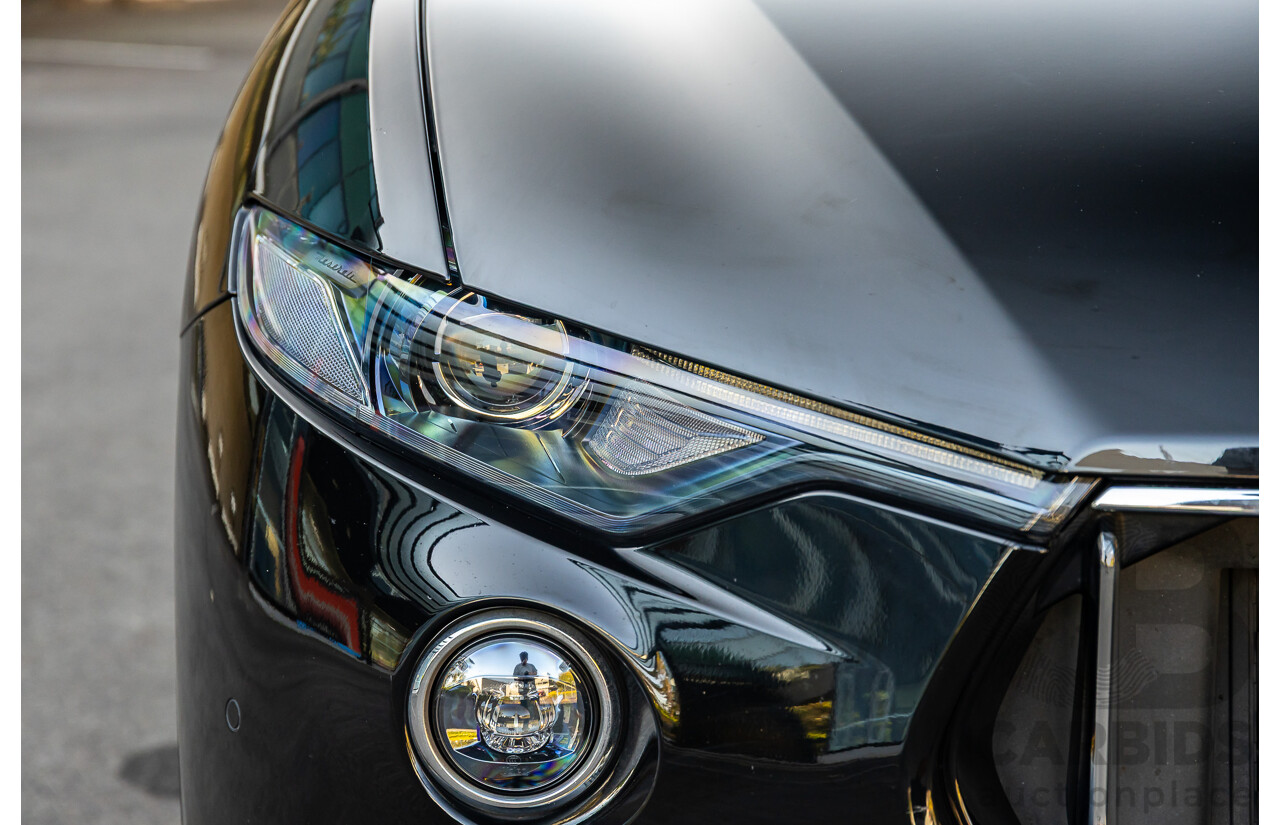 02/2017 Maserati Levante (AWD) M161 MY17 4d Wagon Nero Black Turbo Diesel V6 3.0L