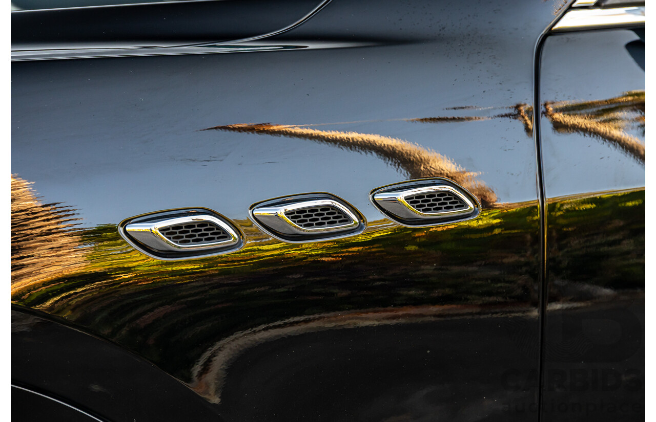 02/2017 Maserati Levante (AWD) M161 MY17 4d Wagon Nero Black Turbo Diesel V6 3.0L