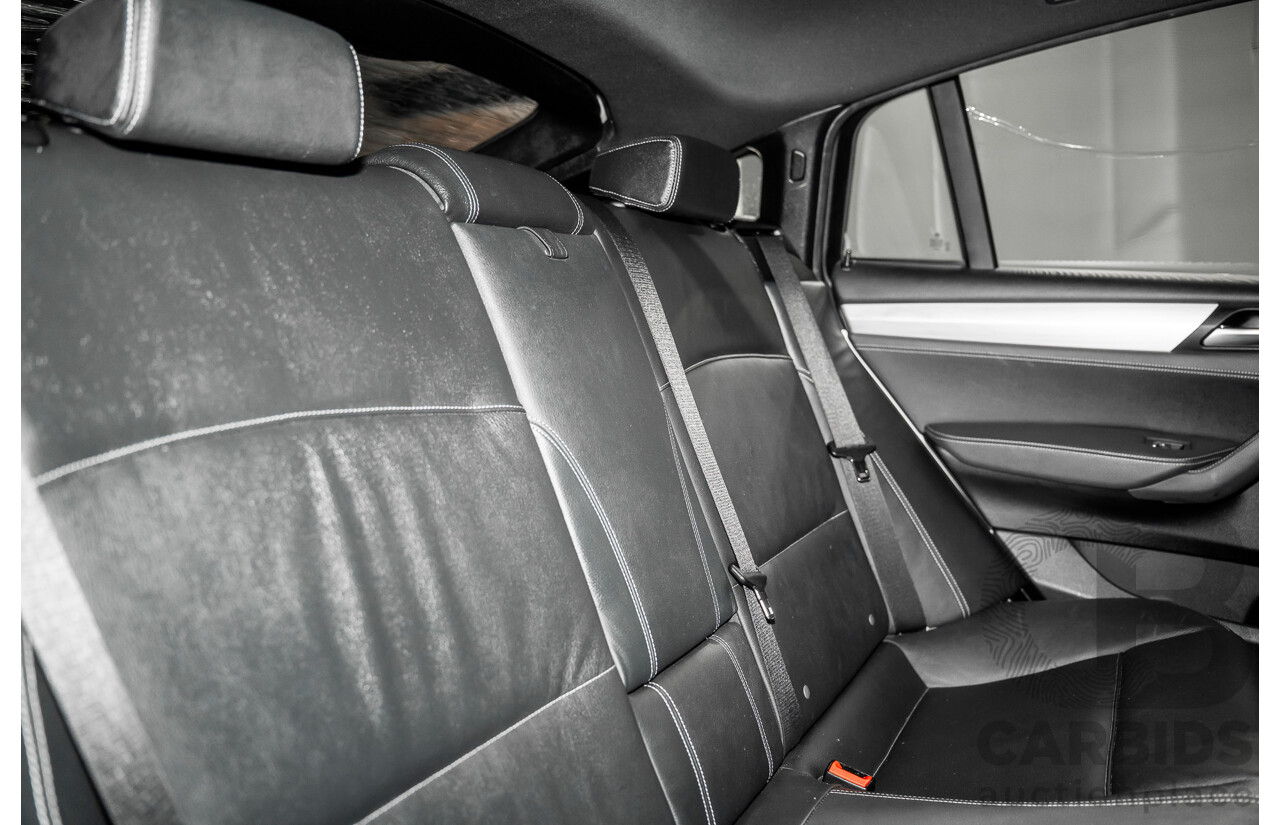 02/2016 BMW X4 xDRIVE 20i M Sport (AWD) F26 MY16 5d Coupe Alpine White Turbo 2.0L