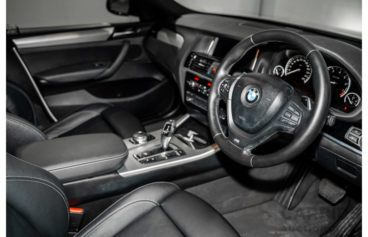 02/2016 BMW X4 xDRIVE 20i M Sport (AWD) F26 MY16 5d Coupe Alpine White Turbo 2.0L