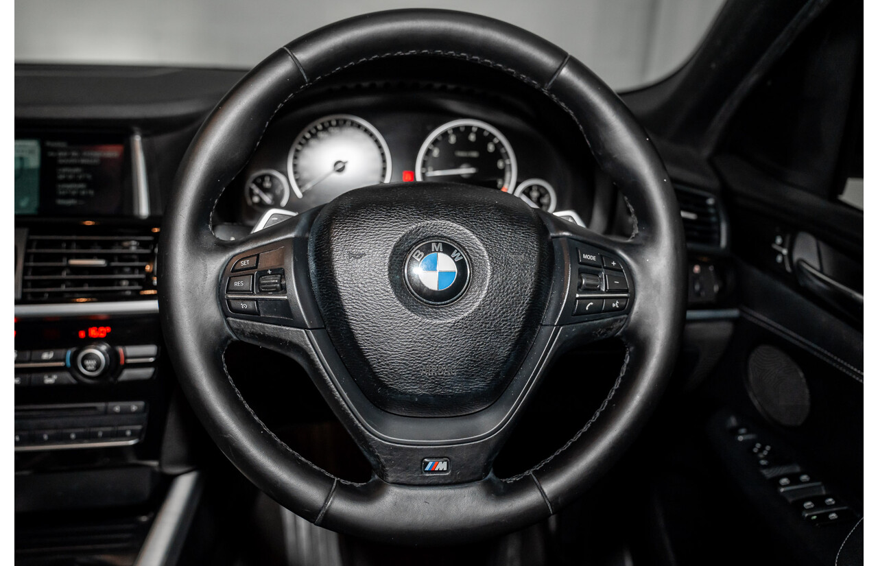 02/2016 BMW X4 xDRIVE 20i M Sport (AWD) F26 MY16 5d Coupe Alpine White Turbo 2.0L