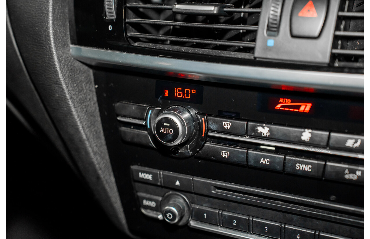 02/2016 BMW X4 xDRIVE 20i M Sport (AWD) F26 MY16 5d Coupe Alpine White Turbo 2.0L