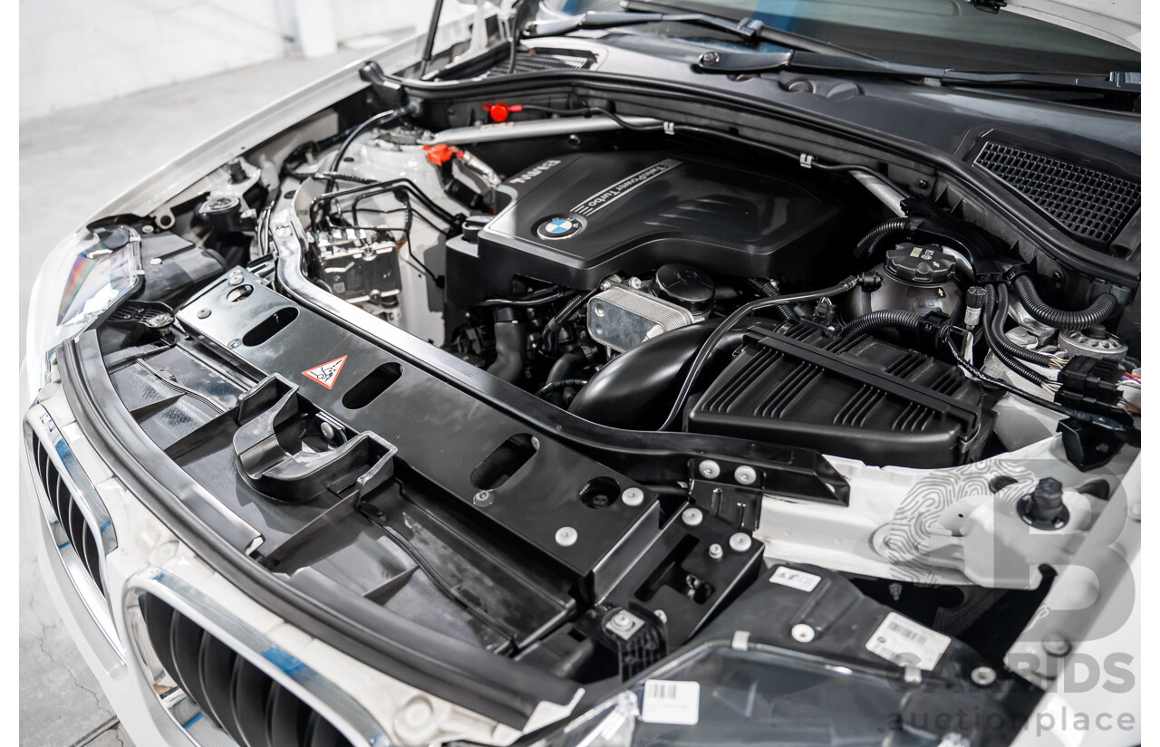 02/2016 BMW X4 xDRIVE 20i M Sport (AWD) F26 MY16 5d Coupe Alpine White Turbo 2.0L