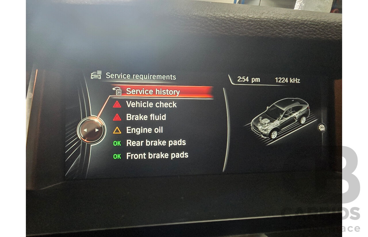 02/2016 BMW X4 xDRIVE 20i M Sport (AWD) F26 MY16 5d Coupe Alpine White Turbo 2.0L