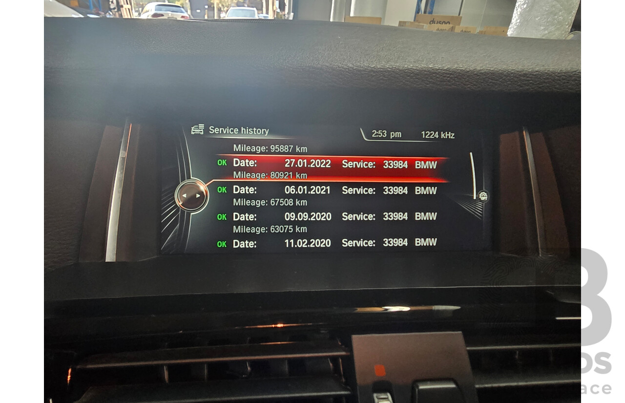 02/2016 BMW X4 xDRIVE 20i M Sport (AWD) F26 MY16 5d Coupe Alpine White Turbo 2.0L