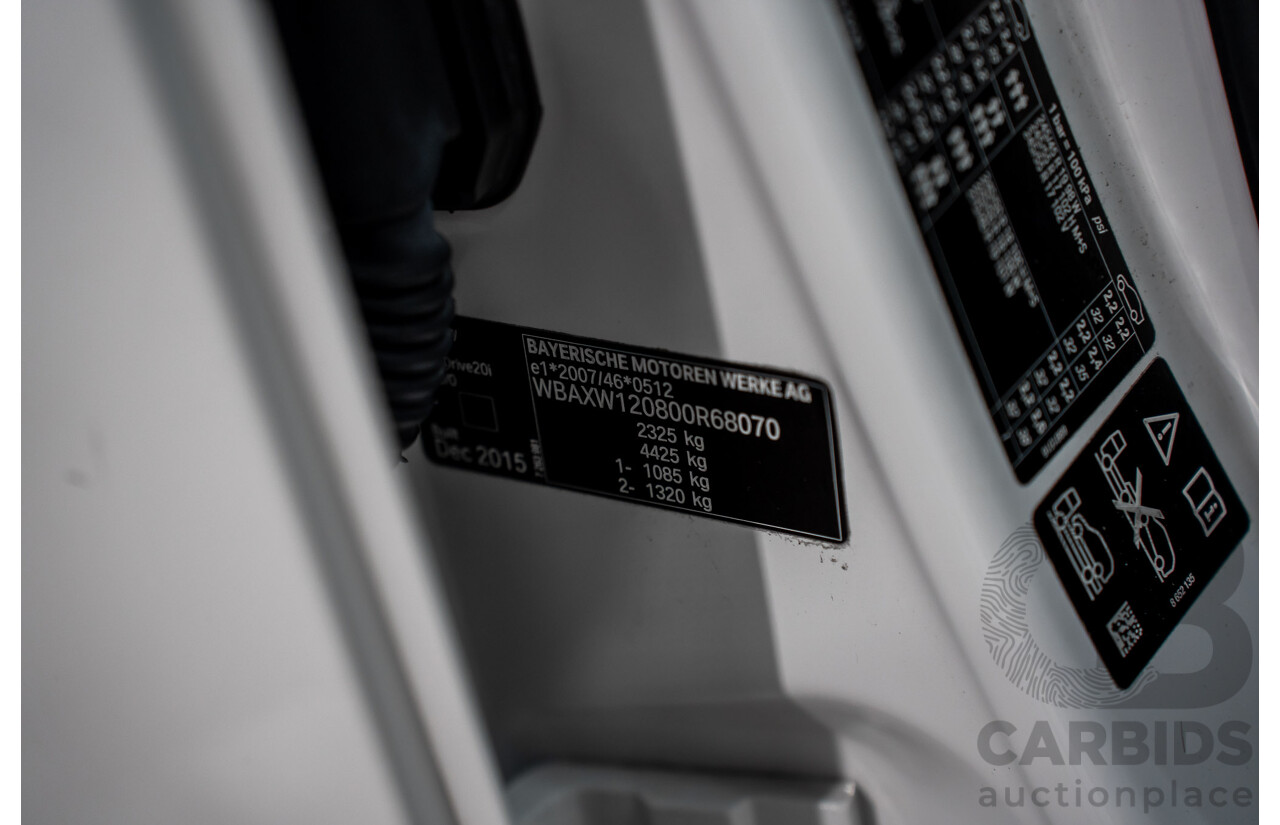 02/2016 BMW X4 xDRIVE 20i M Sport (AWD) F26 MY16 5d Coupe Alpine White Turbo 2.0L