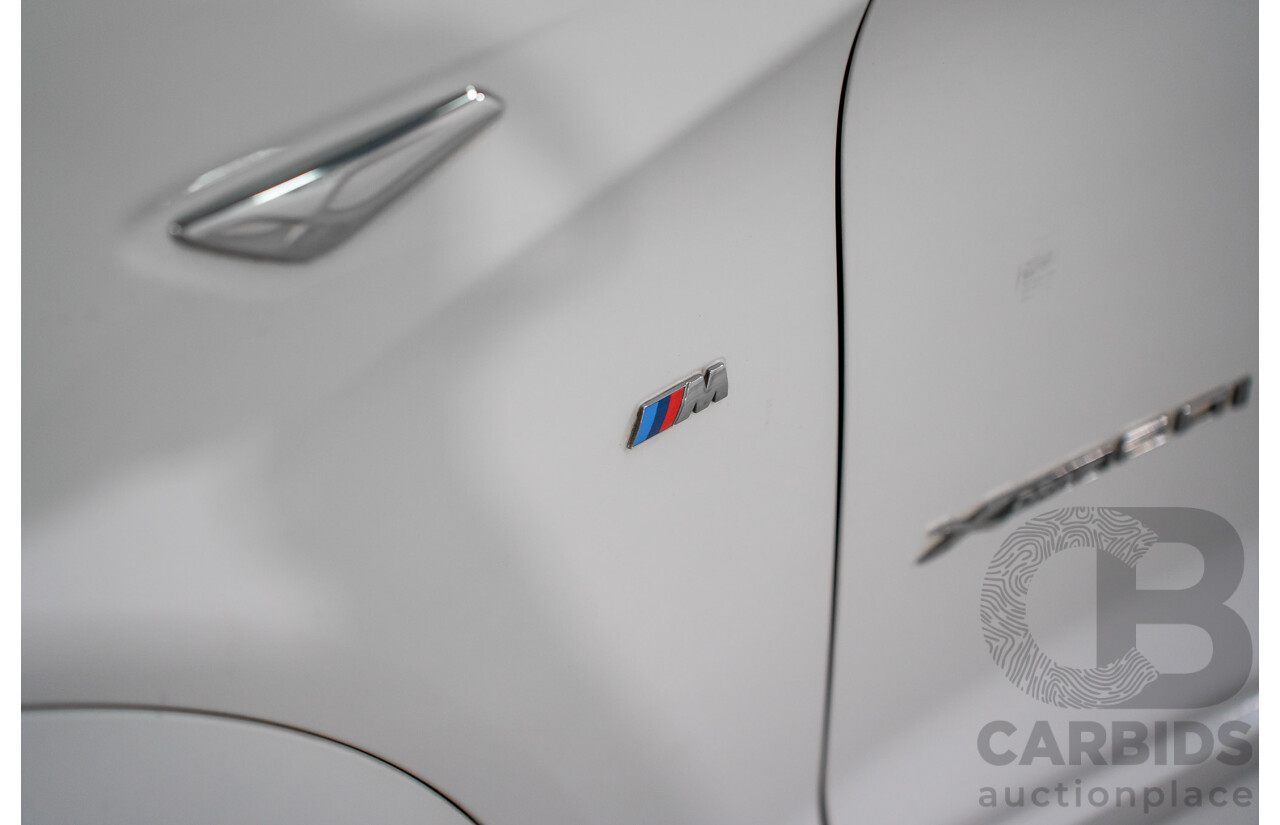 02/2016 BMW X4 xDRIVE 20i M Sport (AWD) F26 MY16 5d Coupe Alpine White Turbo 2.0L