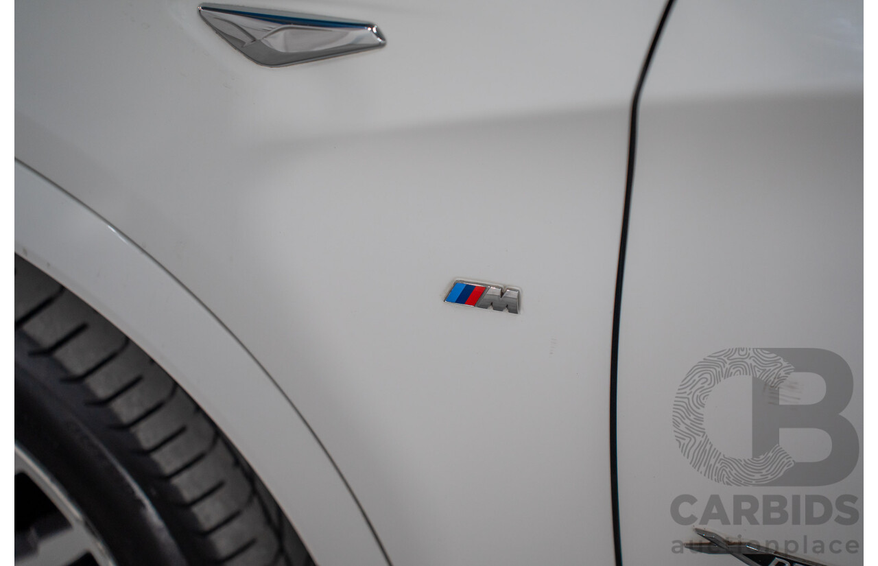 02/2016 BMW X4 xDRIVE 20i M Sport (AWD) F26 MY16 5d Coupe Alpine White Turbo 2.0L