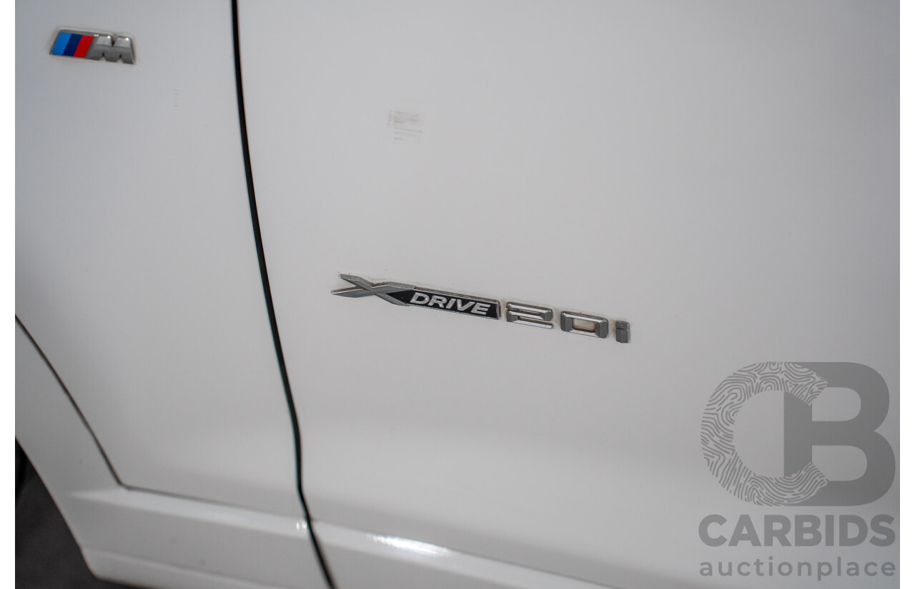 02/2016 BMW X4 xDRIVE 20i M Sport (AWD) F26 MY16 5d Coupe Alpine White Turbo 2.0L