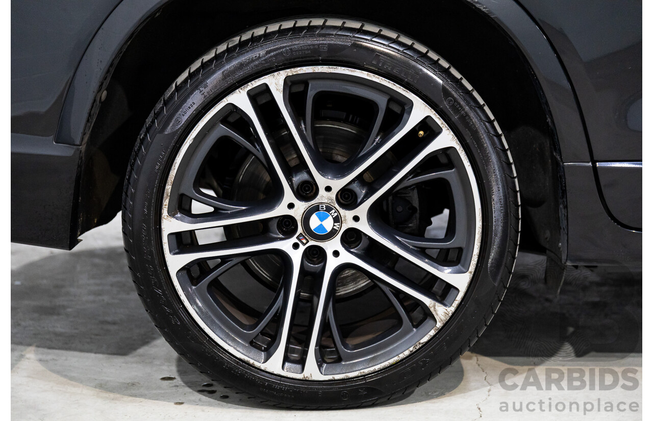 02/2016 BMW X3 xDrive20d M Sport (4WD) F25 MY16 4d Wagon Black Sapphire Metallic Turbo Diesel 2.0L