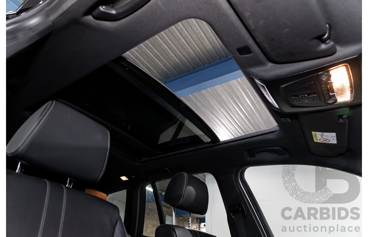 02/2016 BMW X3 xDrive20d M Sport (4WD) F25 MY16 4d Wagon Black Sapphire Metallic Turbo Diesel 2.0L