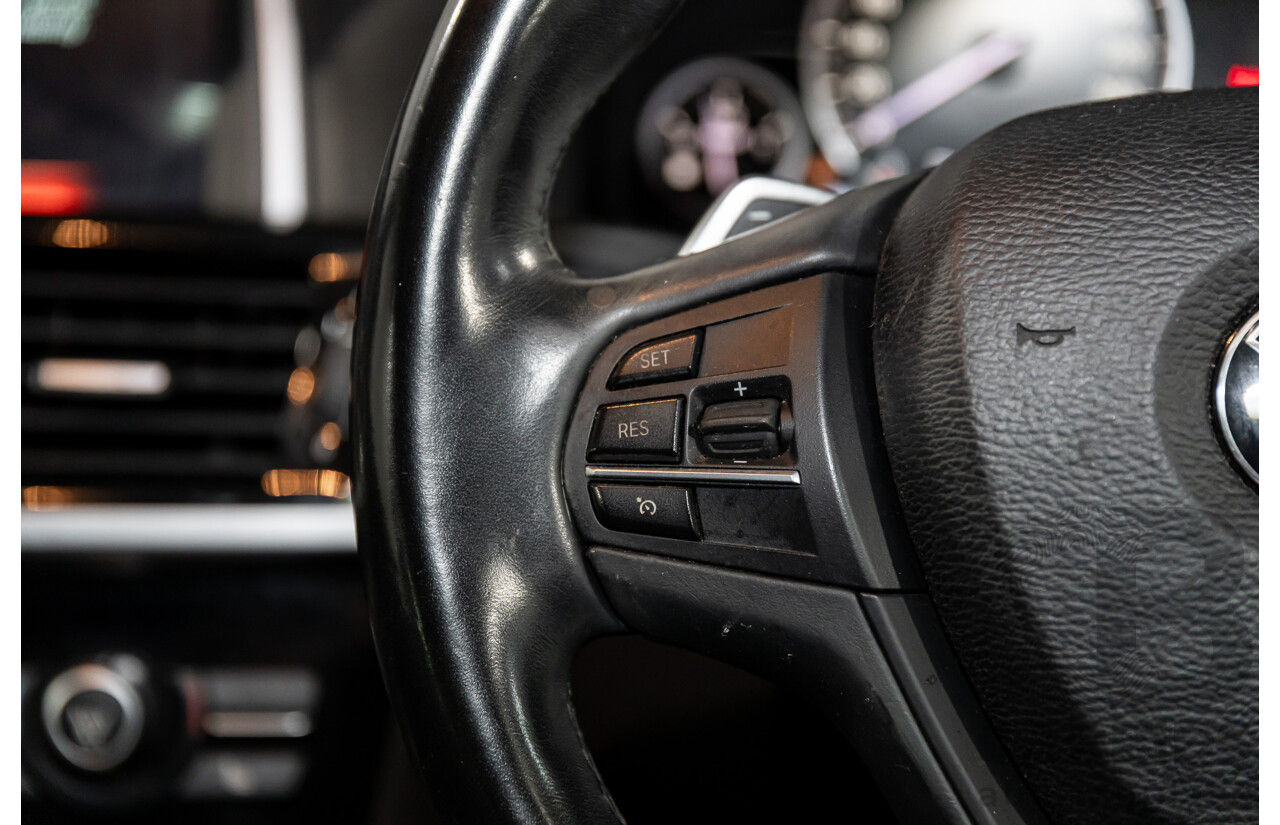 02/2016 BMW X3 xDrive20d M Sport (4WD) F25 MY16 4d Wagon Black Sapphire Metallic Turbo Diesel 2.0L