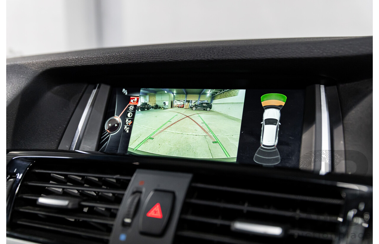 02/2016 BMW X3 xDrive20d M Sport (4WD) F25 MY16 4d Wagon Black Sapphire Metallic Turbo Diesel 2.0L