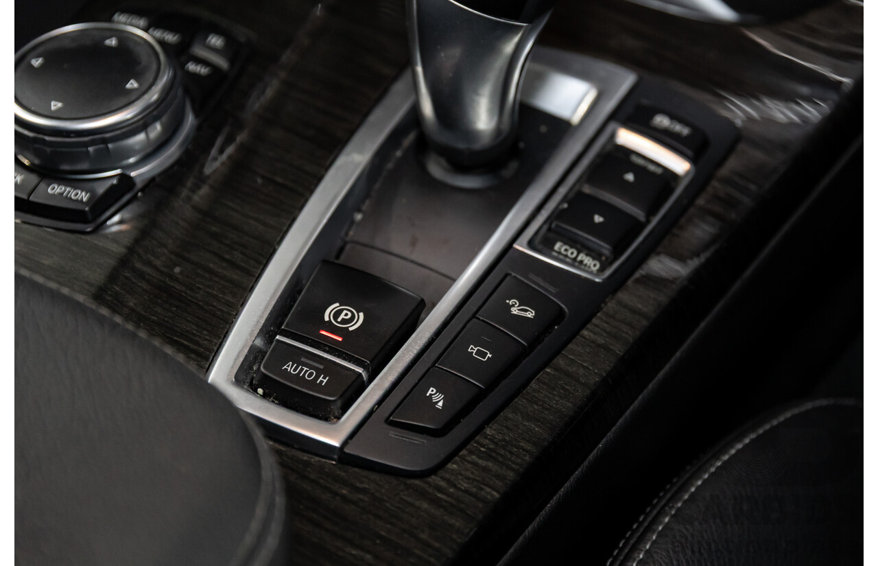 02/2016 BMW X3 xDrive20d M Sport (4WD) F25 MY16 4d Wagon Black Sapphire Metallic Turbo Diesel 2.0L