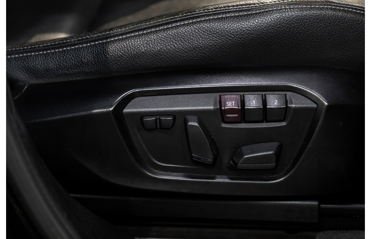 02/2016 BMW X3 xDrive20d M Sport (4WD) F25 MY16 4d Wagon Black Sapphire Metallic Turbo Diesel 2.0L