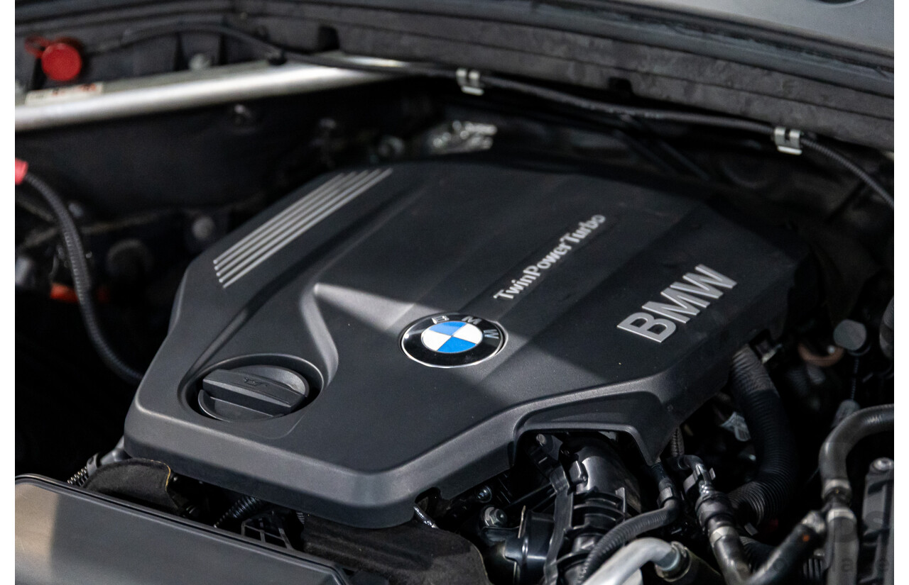 02/2016 BMW X3 xDrive20d M Sport (4WD) F25 MY16 4d Wagon Black Sapphire Metallic Turbo Diesel 2.0L