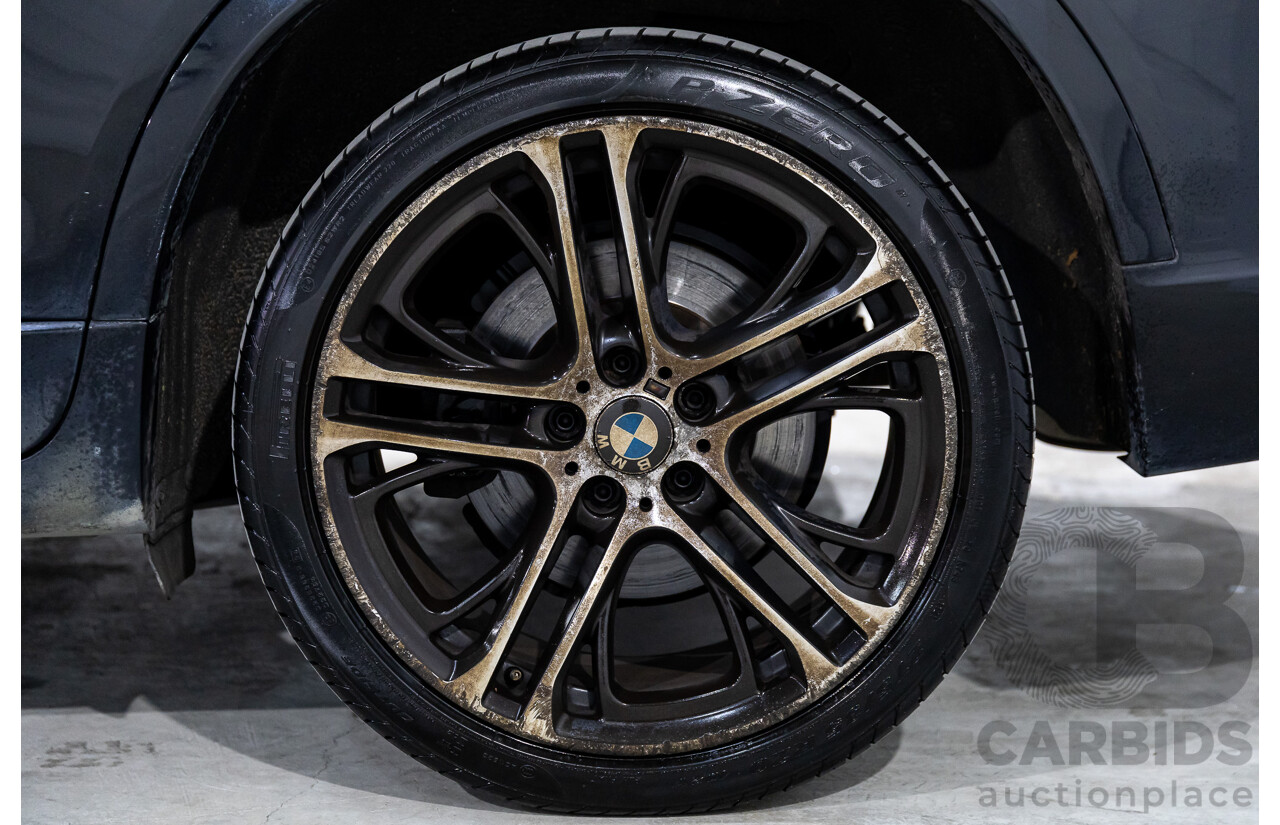 02/2016 BMW X3 xDrive20d M Sport (4WD) F25 MY16 4d Wagon Black Sapphire Metallic Turbo Diesel 2.0L