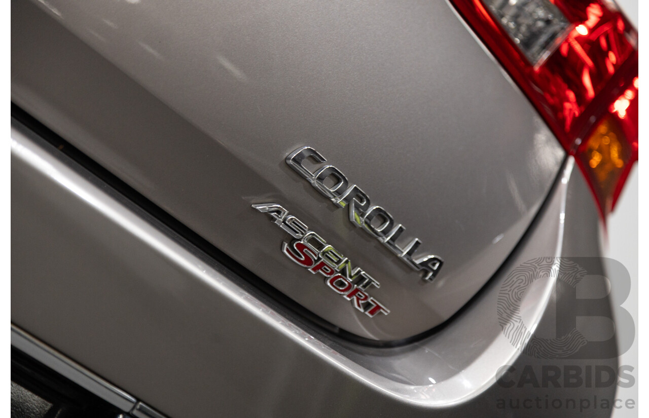 8/2014 Toyota Corolla Ascent Sport ZRE182R 5d Hatchback Advant Garde Bronze Metallic 1.8L