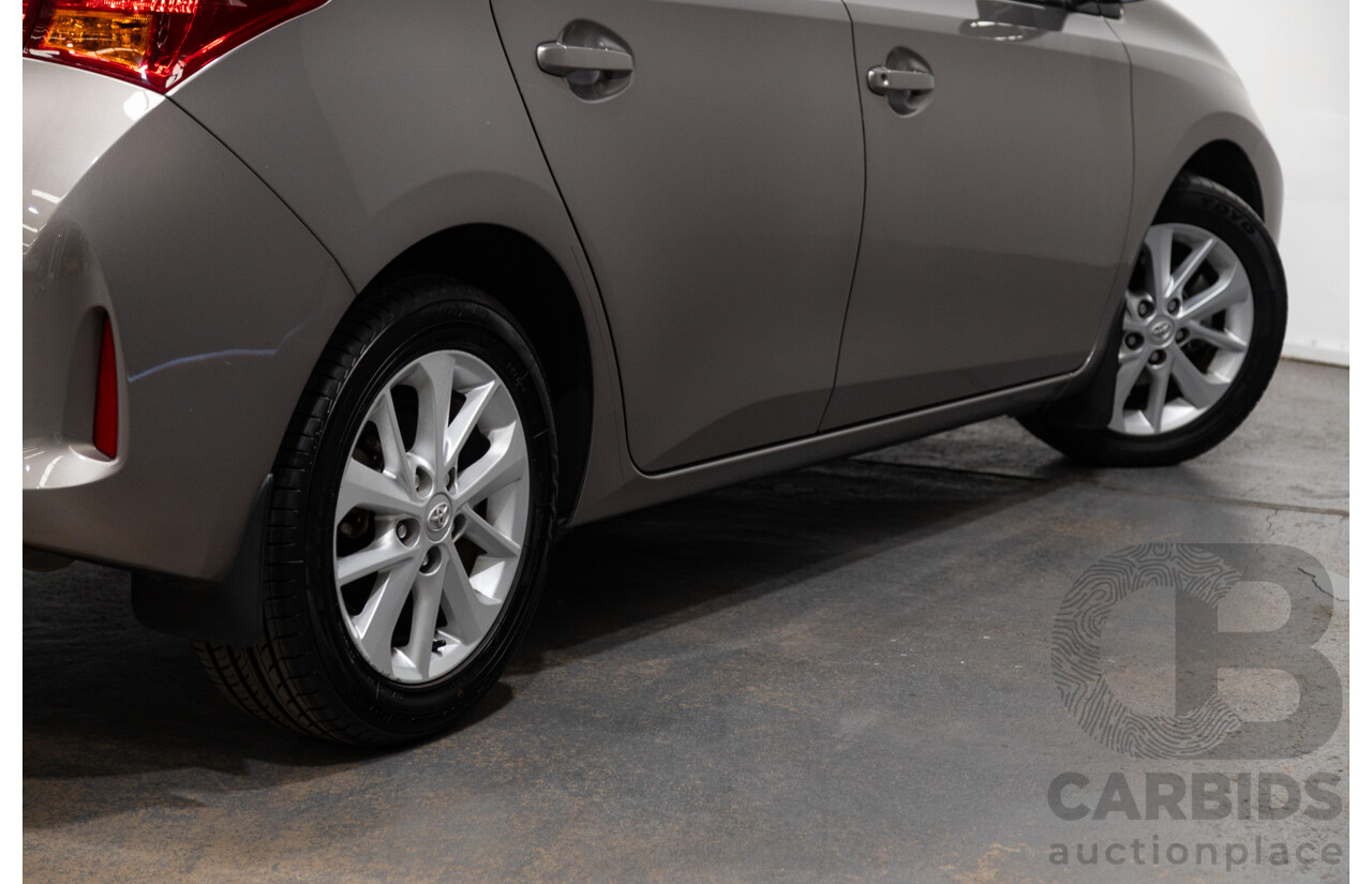 8/2014 Toyota Corolla Ascent Sport ZRE182R 5d Hatchback Advant Garde Bronze Metallic 1.8L