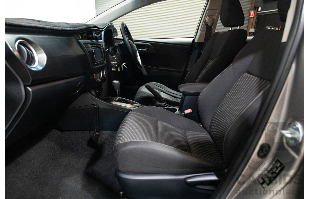 8/2014 Toyota Corolla Ascent Sport ZRE182R 5d Hatchback Advant Garde Bronze Metallic 1.8L