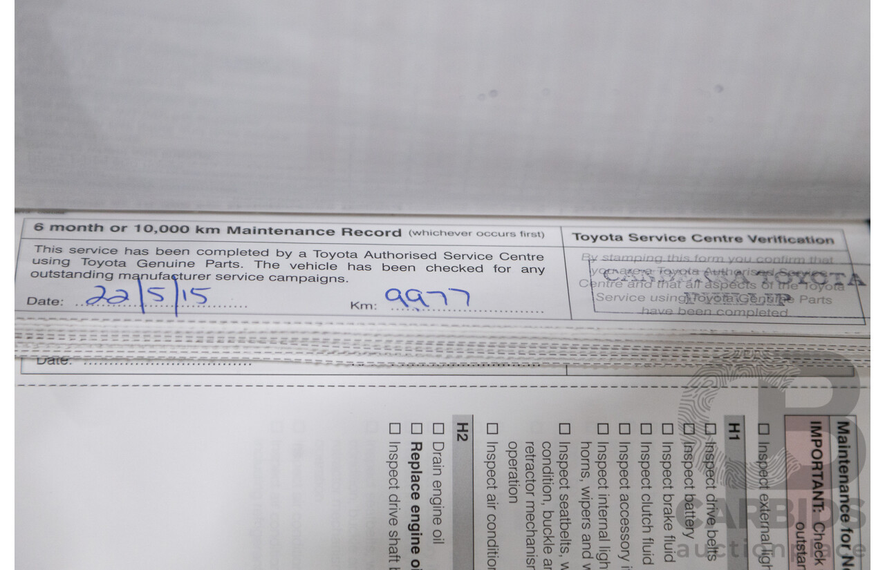 8/2014 Toyota Corolla Ascent Sport ZRE182R 5d Hatchback Advant Garde Bronze Metallic 1.8L