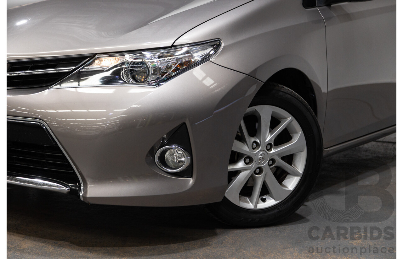 8/2014 Toyota Corolla Ascent Sport ZRE182R 5d Hatchback Advant Garde Bronze Metallic 1.8L