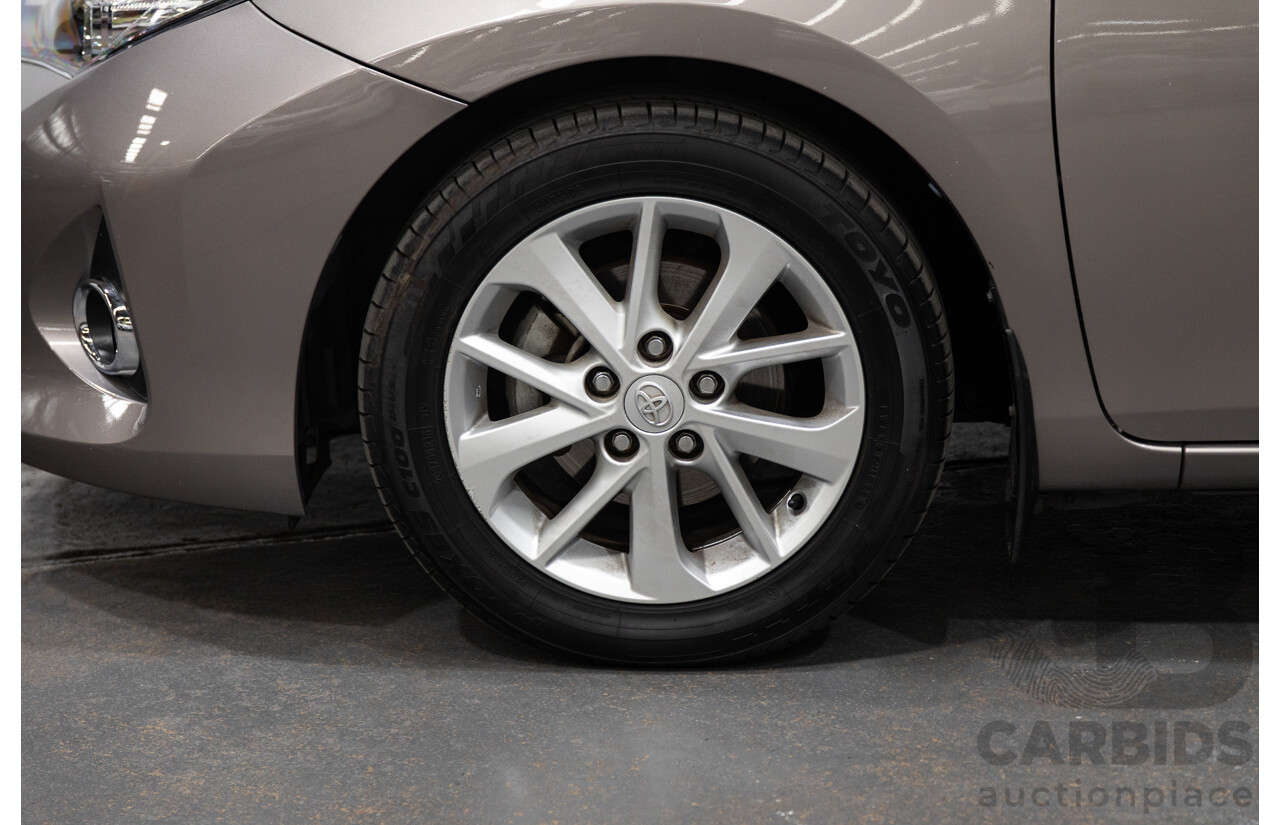 8/2014 Toyota Corolla Ascent Sport ZRE182R 5d Hatchback Advant Garde Bronze Metallic 1.8L